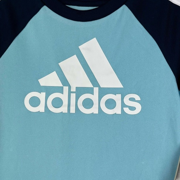 Adidas Baby Boy's Cute, Comfy Short Sleeve Shirt & Shorts 2-Piece Set 12 Months - Picture 7 of 11